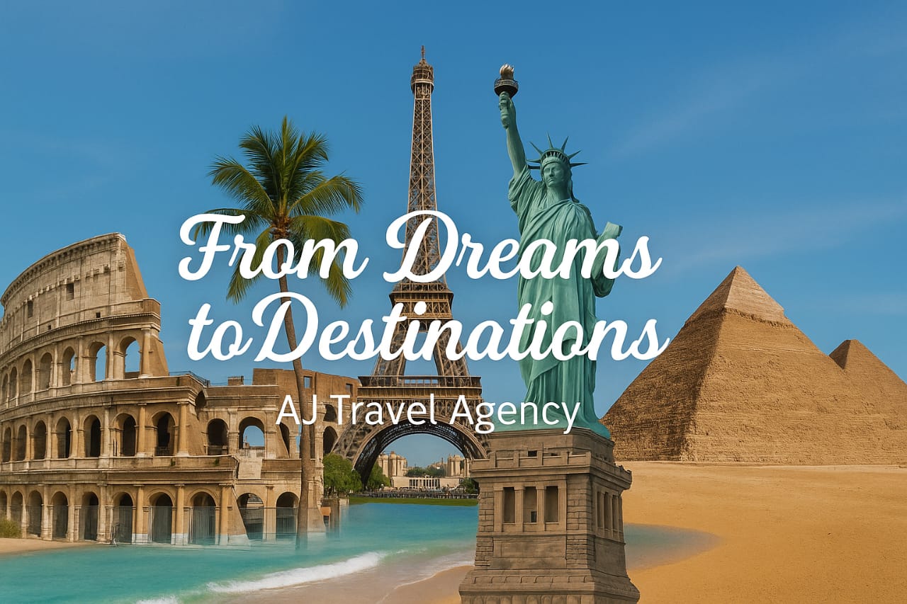 AJ Travel Agency Destinations